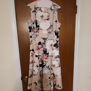 Calvin Klein floral dress